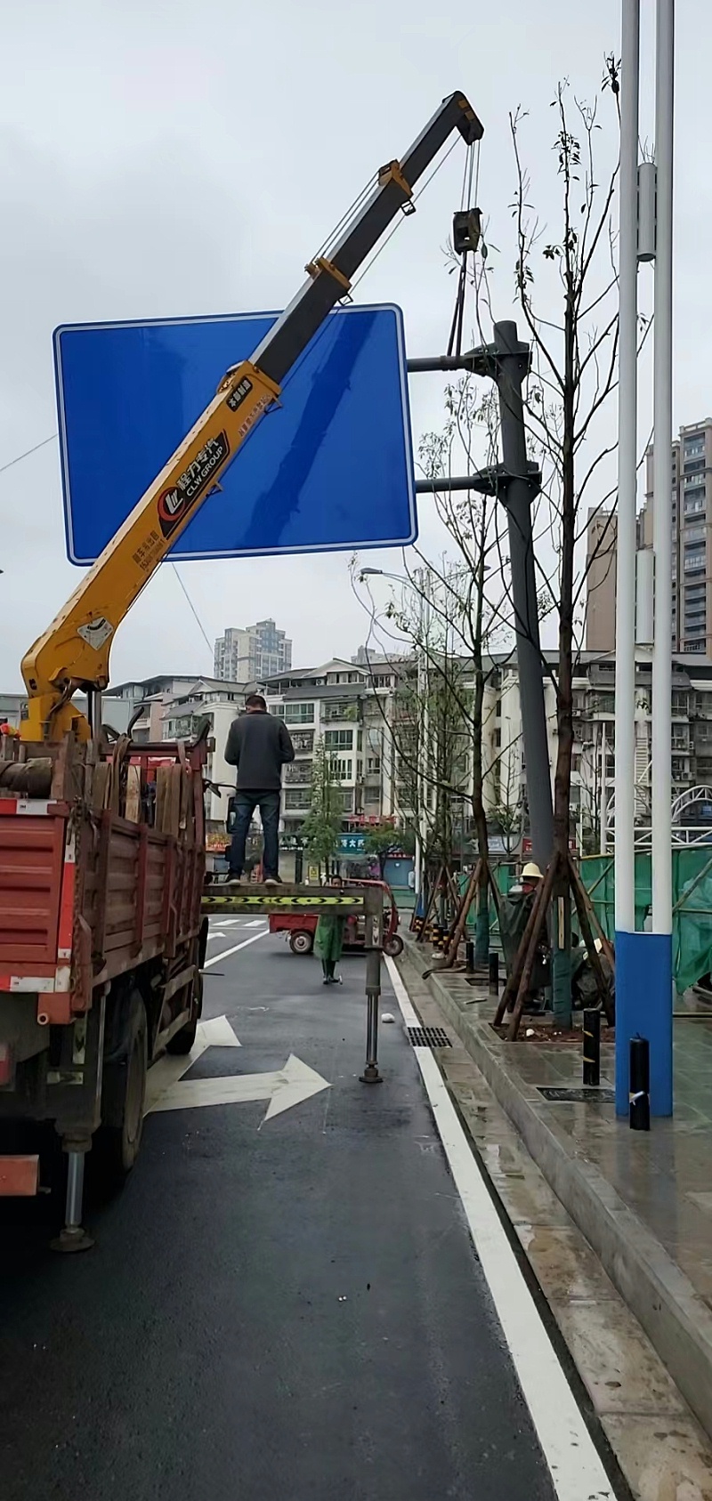 菲尼特交通標志牌桿