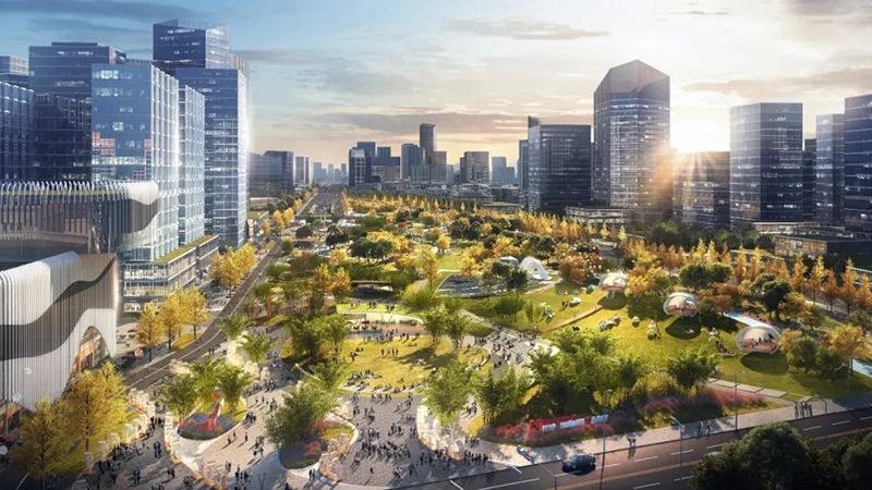 新金牛公園TOD慢街區規劃全景